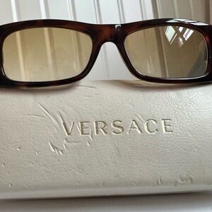 Versace Tortoise Shell Sunglasses